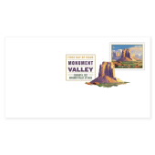 Imagen de Matasellos de Color Digital de Monument Valley