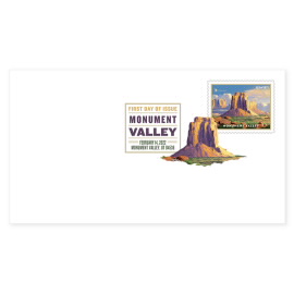Monument Valley Digital Color Postmark