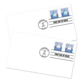 First Day Cover de Sailboats