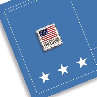 Prendedores de la Estampilla U.S. Flag 2023