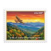 Imagen de las Estampillas Great Smoky Mountains