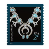 Imagen de las Estampillas Navajo Jewelry