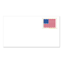 Sobres Prefranqueados Regulares U.S. Flag Forever n.º 6 3/4 (PSA)