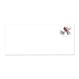 Northern Cardinal Forever #9 Regular Stamped Envelopes (WAG)