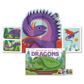 Imagen del Libro con Imágenes Tridimensionales de Dragons