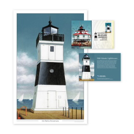 Impresión de Mid-Atlantic Lighthouses (Erie Harbor, Pennsylvania)