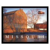 Imagen de Estampilla Enmarcada de Missouri Statehood