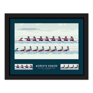 Estampillas Enmarcadas Women’s Rowing