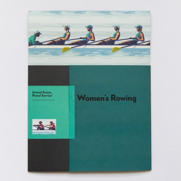 Carpeta de Estampillas de Women's Rowing