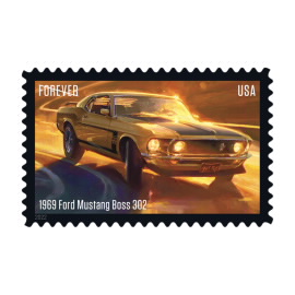 Pony Cars Stamps
