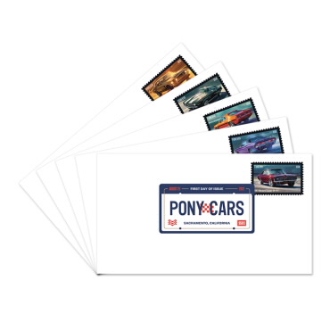 Matasellos de Color Digital Pony Cars