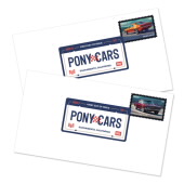 Pony Cars Digital Color Postmark image
