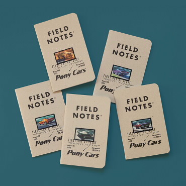 Cuadernos Field Notes® Pony Cars