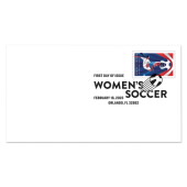 Imagen de First Day Cover de Women's Soccer