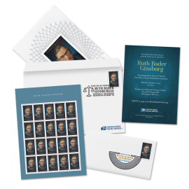Ruth Bader Ginsburg Stamp Ceremony Memento