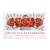 Imagen de Estampillas Art of the Skateboard