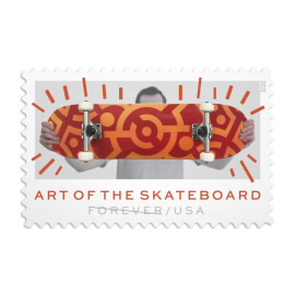 Estampillas Art of the Skateboard