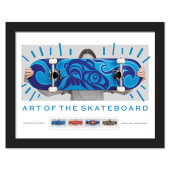 Imagen de Estampillas Enmarcadas Art of the Skateboard