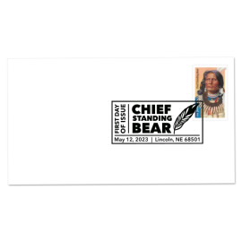 First Day Cover de Chief Standing Bear