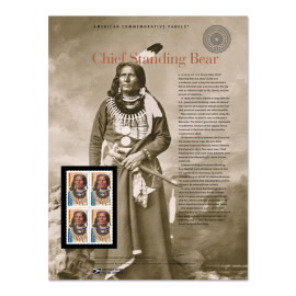 American Commemorative Panel® de Chief Standing Bear