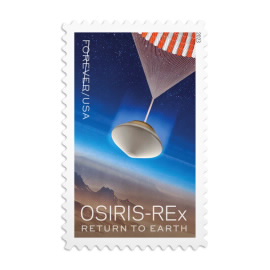 Estampillas OSIRIS-REx