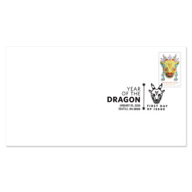Año Nuevo Lunar: First Day Cover Year of the Dragon