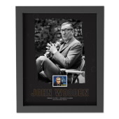 John Wooden Framed Stamp image