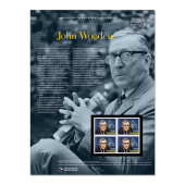 imagen de la American Commemorative Panel® de John Wooden