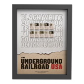 Imagen de Estampillas Enmarcadas The Underground Railroad