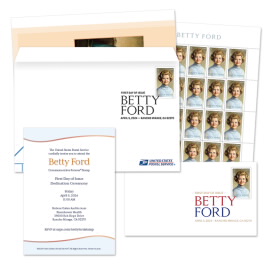 Recuerdo de la Ceremonia de la Estampilla Betty Ford
