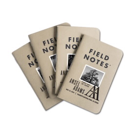 Ansel Adams Field Notes® Notebooks, Set of 4