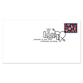 First Day Cover de Love