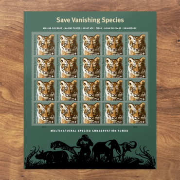 Estampillas Save Vanishing Species