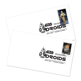 First Day Cover de Star Wars™ Droids