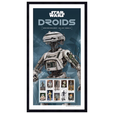 Estampillas Enmarcadas de L3-37 de Star Wars™ Droids