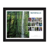 Imagen de Estampillas Enmarcadas Waterfalls Waimoku Falls, HI