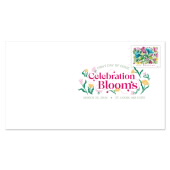 Imagen de Matasellos de Color Digital de Celebration Blooms