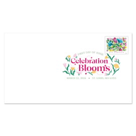 Celebration Blooms Digital Color Postmark
