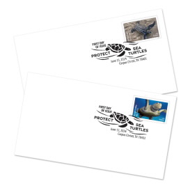 First Day Cover de Protect Sea Turtles