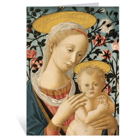 Tarjetas en Blanco Florentine Madonna & Child