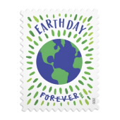 Imagen de las Estampillas Earth Day