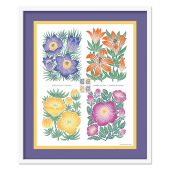 Mountain Flora Framed Stamps - Multiple Designs image