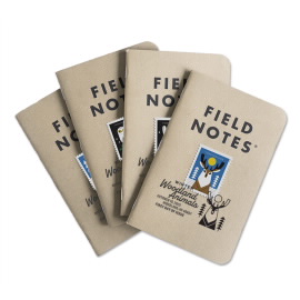 Cuadernos Field Notes® de Winter Woodland Animals