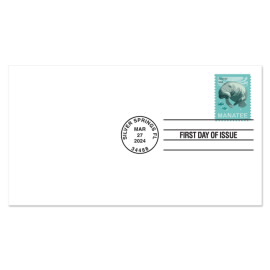 Save Manatees First Day Cover