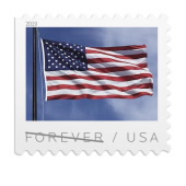 Imagen de las Estampillas U.S. Flag