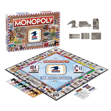 MONOPOLY®: Edición de Estampillas de los EE. UU