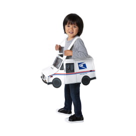 Disfraz de Camión Postal de USPS para Niños