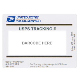 Etiqueta para USPS Tracking - Etiqueta 400