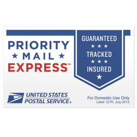 Etiqueta de Autoadhesivo de Priority Mail Express®