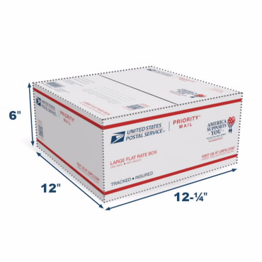 Caja Flat Rate APO/FPO para Priority Mail - MILIFRB